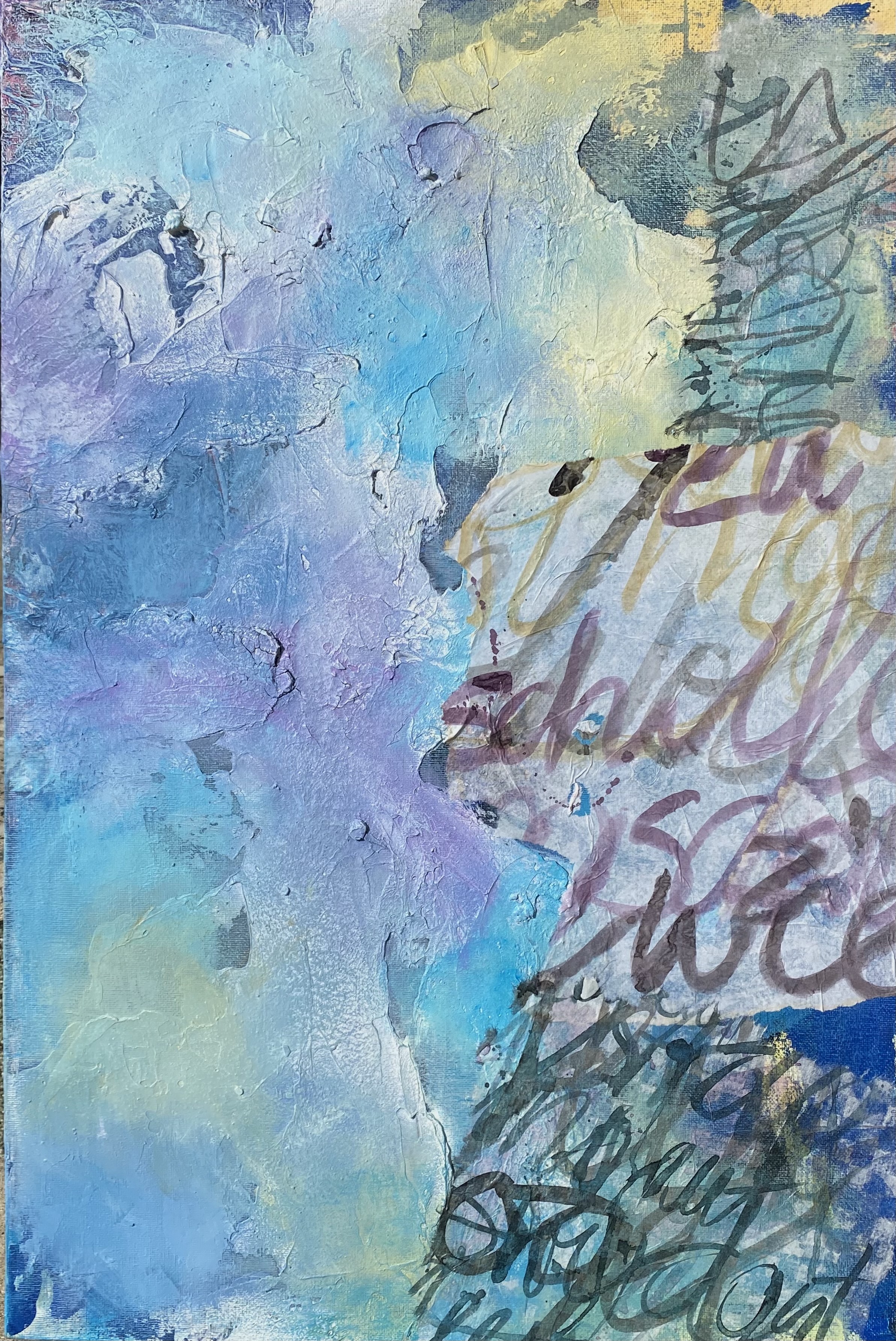 Acryl, Mischtechnik, 60 x 40